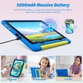 thumbnail image 3 of AEEZO Kids Tablet, 10 Inch Android 14 Tablet for Kids Ages 3-12, Octa-Core 8+64GB, 1 TB Expandable,Parental Control, Pre-Installed KIDOZ with Shockproof Case (Blue), 3 of 7