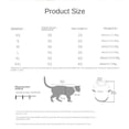 thumbnail image 2 of Pet Clothes Autumn Winter Teddy Small and Medium Dogs Thick Warm Four Legged Green l, 2 of 5