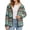 Aztec Southwest American Tribal Geometric, variant on Aztec Southwest American Tribal Geometric Print Women's Fleece Jacket Button Down Coat with Pockets Oversized Warm Sweatshirt Outerwear Stand Collar Hiking Travel Clothes, 5XL