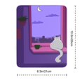 thumbnail image 3 of Mouse pad XSXXSC con lindo gato blanco 26 x 21 cm antideslizante, 3 of 7