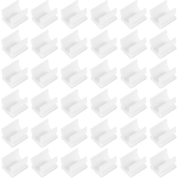 150 clips para sujetar bolígrafos, sujeta bolígrafos adhesivos para pizarra blanca y marcadores.