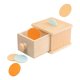 thumbnail image 2 of Cajón de bolas de madera Montessori, juguetes para padres e hijos, objetivo de aprendizaje de matemáticas para niños pequeños JShteea El nuevo, 2 of 9
