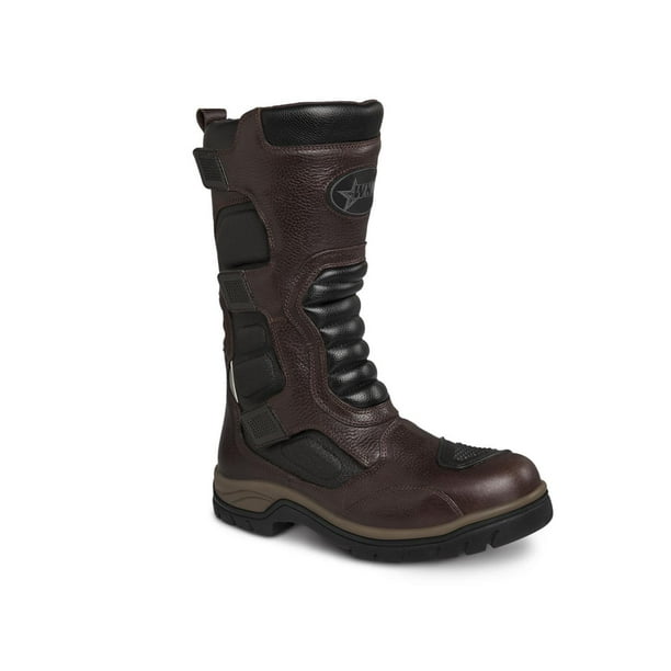 Bota hombre biker Workland 77431 café chocolate 25.5 piel vacuno