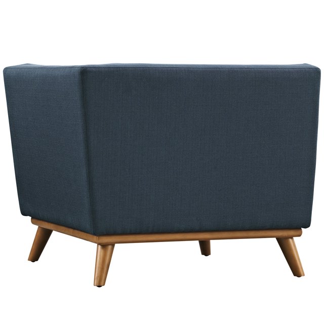 Modway Engage Fauteuil d'Angle Rembourré en Tissu, Couleur Azur