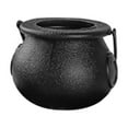 thumbnail image 6 of 12Pcs Mini Black Cauldron with Handle Halloween Witch Pot Candy Holder for, 6 of 6