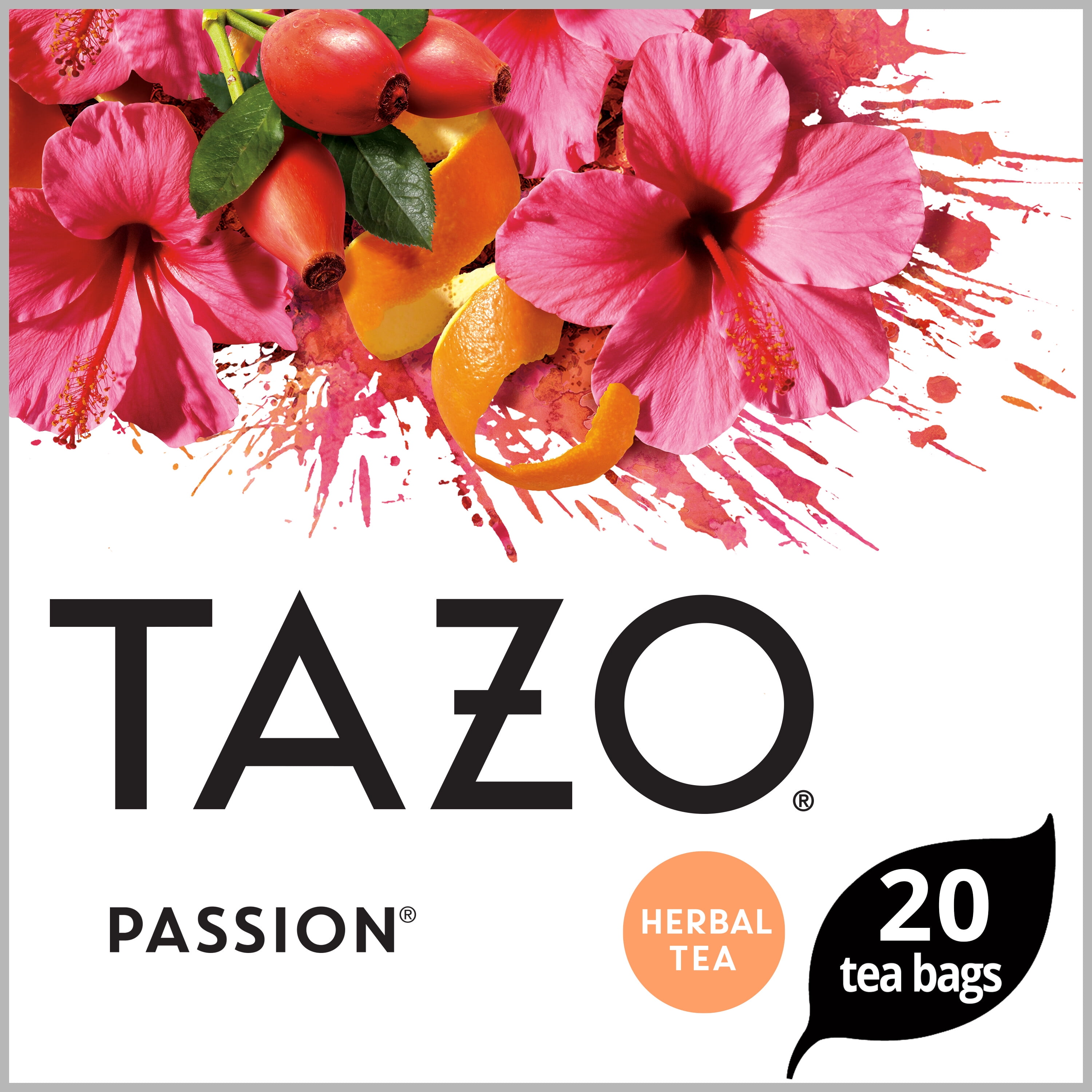 Tazo Tea Bags Passion 20 Tea Bags
