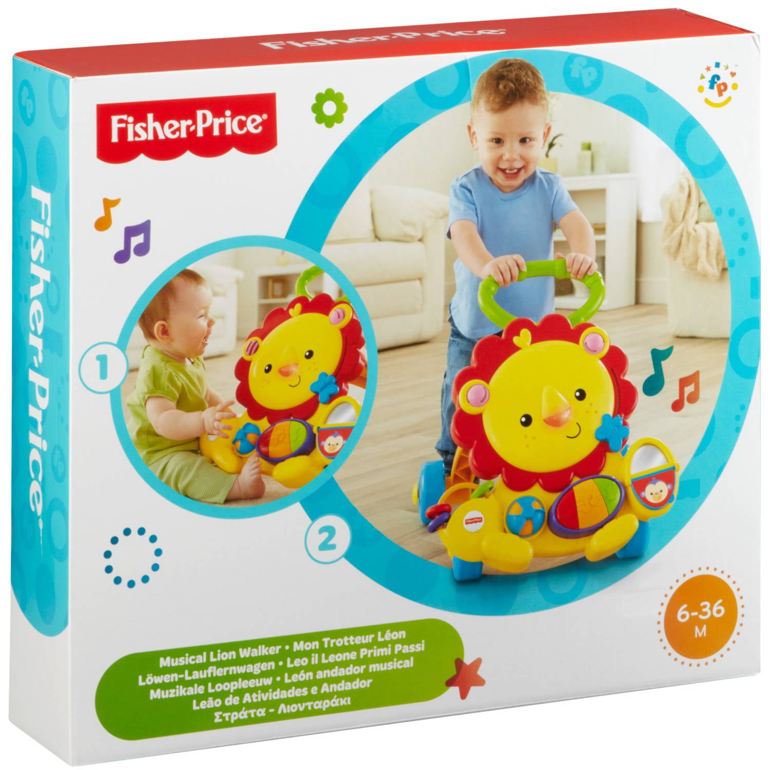 fisher price lion walker 3 in 1