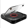 thumbnail image 1 of Reproductor de CD Portátil Recargable con Bluetooth 5.3 y Sonido Hi-Fi en Negro, 1 of 8