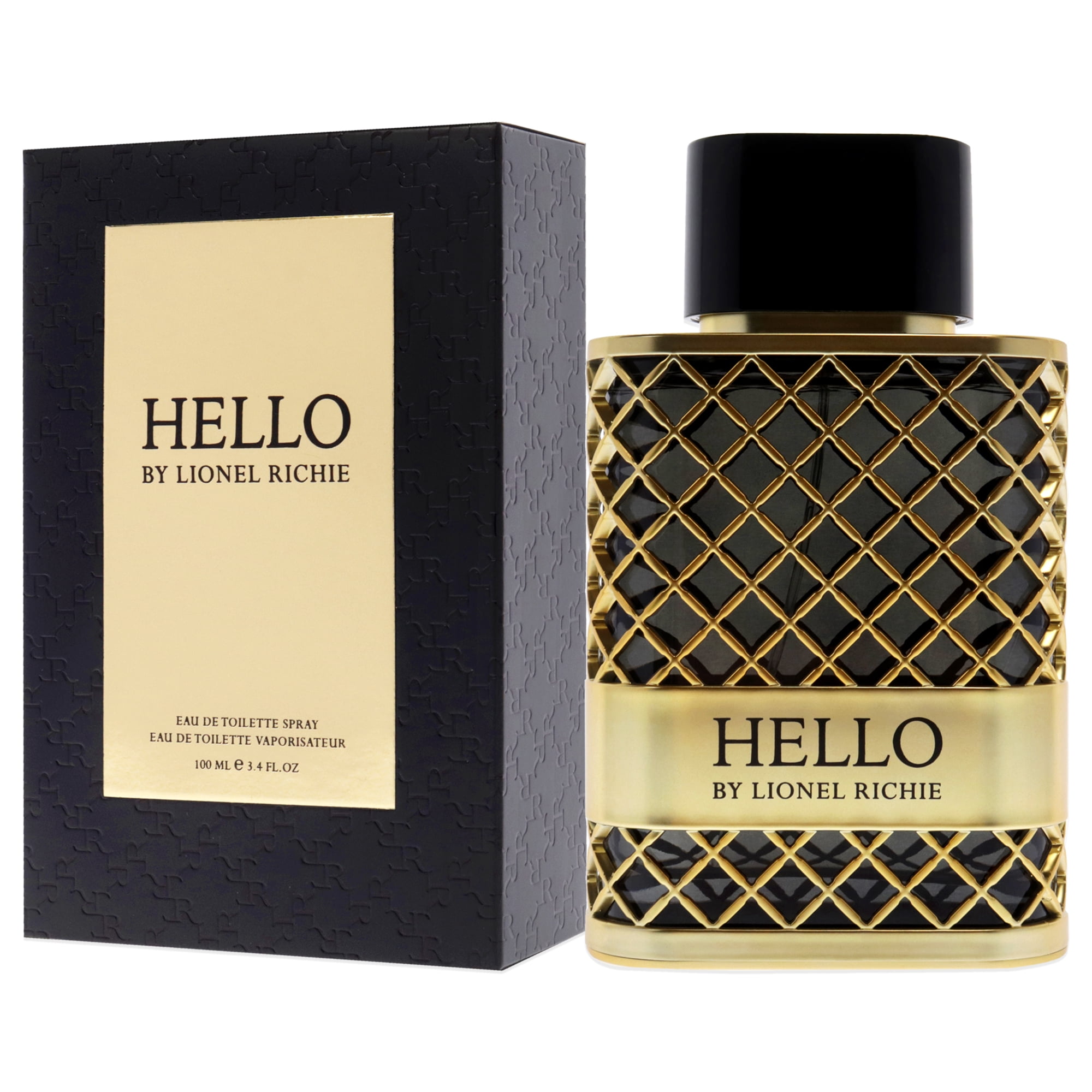 Lionel Richie Hello for Men, EDT Men's Cologne, Fragrance for Men, 3.4 oz