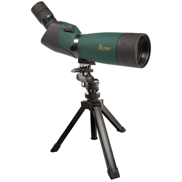 Alpen Optics 20-60x80 w/45 degree EP, Waterproof Fogproof Spotting Scope