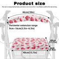 thumbnail image 6 of HELLHERO Happy Valentine's Day Pink Heart Seat and Backrest Covers for Seniors Men Women Seat & Back Covers Easy to Use Walker Protection for Seniors, 6 of 7