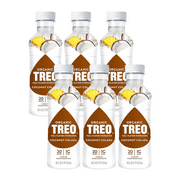 TREO Fruit & Birch Water Drink, Coconut Colada, 16 fl oz (Pack of 6)