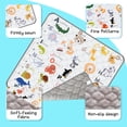 thumbnail image 5 of FUGWU Baby Play Mat for Floor, Fits 71x59 Playpen, Non-Slip & Soft Crawling Mat for Infants(Animal Alphabet), 5 of 7