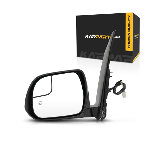 For Toyota Sienna Door Mirror 2015 16 17 18 19 2020 Driver Side | Power | Heated | Paint To Match | Replacement For TO1320339 | 87940-08150-C1