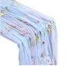 thumbnail image 3 of Fresh 3D Embroidery Floral Sheer Table Runner Polyester Lightweight Draping Table Flag Home Wedding Party Soft Furnishing, 3 of 6