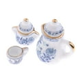 thumbnail image 4 of Juego de Tazas de Té de Cerámica Baoblaze 15PCS con Adornos Dorados Juego de té Dollhouse, 4 of 8