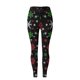 thumbnail image 4 of MKLEKYY Leggings push up para mujer, cómodos, informales, con estampado navideño, elásticos, de cintura alta, con estampado floral, para yoga, correr, fitness diario, 4 of 4