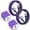Purple, variant on USB C Charger Block Fast Charging, 2 Pack QC 18W Charging Box with 10FT USB C Charging Cable, Type C Charger Android Phone Charger Station Wall Charger Adapter with Type C Phone Charger Cords, Mixed