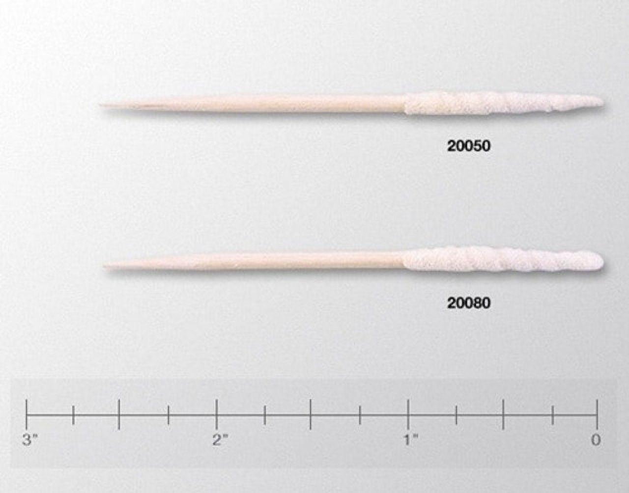 Coventry Swab,2 5/8 in L,1 1/2 in Hand L,PK500 20050