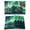 Turquoise, variant on Turquoise Placemats Set of 2, Cotton Linen Fabric Place Mats, Teal Aurora Iceland Scenery Mountain Washable Decorative Table Mats Protector for Home Kitchen Dining Wedding Party Coffee Tables