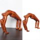 thumbnail image 2 of Estatua de ornamento de meditación elástica para Yoga femenino, escultura de Pose de Yoga, estatuas para interiores y exteriores, decoración del 16x45x14cm Baoblaze figuritas de yoga, 2 of 7