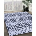 thumbnail image 2 of Ahgly Company Indoor Rectangle Patterned Lavender Blue Area Rugs, 2' x 3', 2 of 6