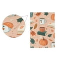 thumbnail image 5 of Yayeee Garden Flag 28" x 40" Double Sided Outdoor Yard Lawn Holiday Decorations, Pink Fall Coffee, 5 of 6