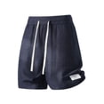 thumbnail image 2 of IhhxPro Men's Casual Shorts Quick Dry Men with Elastic Waist, Summer Drawstring Lightweight Athletic Gym Workout Jogger Fit Breathable Cotton M-5XL, 2 of 8