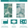 thumbnail image 2 of Aonewoe Outdoor Rug 6x9 Waterproof Reversible Plastic Straw Camping Rugs for Outside RV, Indoor Outdoor Area Rugs for Patio,Deck,Porch,Balcony, Light Green & White, 2 of 9