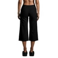 thumbnail image 3 of Babaley Womens Capri Yoga Pants High Waist Flared Lounge Trousers Pull On Stretch Comfy Casual Daily Workout Gym Sports Bottoms, 3 of 9