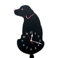 thumbnail image 2 of Perro de dibujos animados Wag Tail Reloj de pared Hogar Cocina Oficina Escuela Lindo reloj de acrílico Decoraciones de pared Inevent JJ18345-02B, 2 of 6