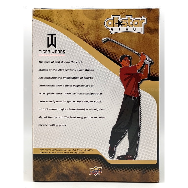 Tiger Woods All Star Vinyl Golf Action Figure 65693 Upper Deck