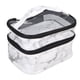 thumbnail image 3 of Bolsa de aseo de doble capa, bolsa de maquillaje de PVC Bolsa de maquillaje de PVC de viaje Bolsa de aseo de viaje Eleve su experiencia, 3 of 5