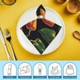 thumbnail image 6 of PHYHOO Hot Chili Pepper Dinner Napkins Soft Cloth Napkins Printed Table Napkins for Parties Weddings Event  4 PCS, 6 of 7