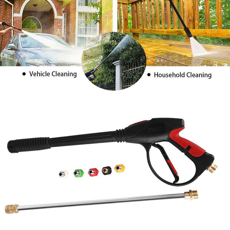 Yosoo High Pressure Washer Gun Car Washer Spray Gun Cleaner Pressure