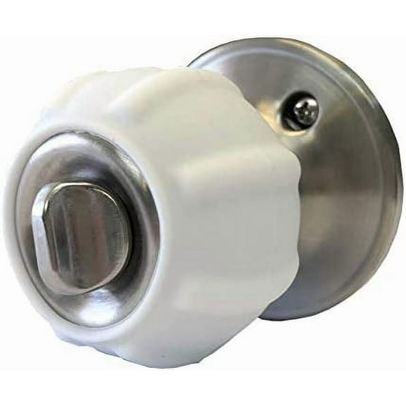 New Enjoy Cover - Door Knob Cover Grips Non Slip Arthritis & Senior Living Aids Grippy Easy Open Decorative. Simple Functional Effective Solution- 4 Pack (White, Ball)