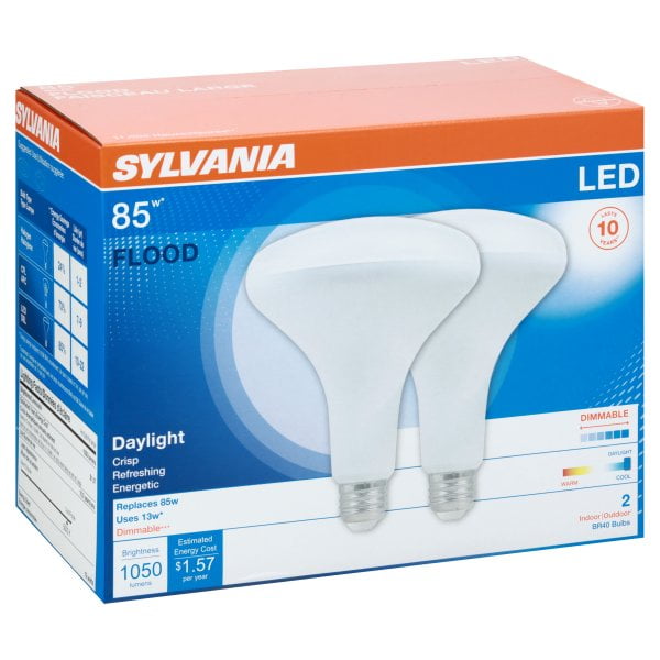 Sylvania 79624 Contractor LED Reflector Lamp, 13 W, 1050 Lumens