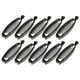 thumbnail image 3 of 10 pinzas para el pelo de plátano para mujer, de moda, con barniz brillante, para coleta, de fuerte tensión., 3 of 7