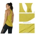 thumbnail image 3 of icyzone Racerback Workout Tank Tops for Women - Athletic Running Yoga Tops, 3 of 6