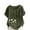 Army Green, variant on Womens Swimsuit Set Floral Embroidery Cover Up Design Asymmetric Hem 3/4 Sleeve Loose Silhouette Soft Fabric for Summer Water Activities Green L