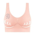 thumbnail image 2 of Fsgntruao Sports Bras for Women Plus Size No Underwire Push Up Bra Seamless Wireless Bralettes Ladies Traceless Comfortable No Steel Ring Breathable Gathering Underwear Everyday Bras, 2 of 5