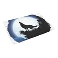 thumbnail image 3 of MKHERT Wolf Howling At Blue Moon Doormat Rug Home Decor Floor Mat Bath Mat 23.6x15.7 inch, 3 of 3