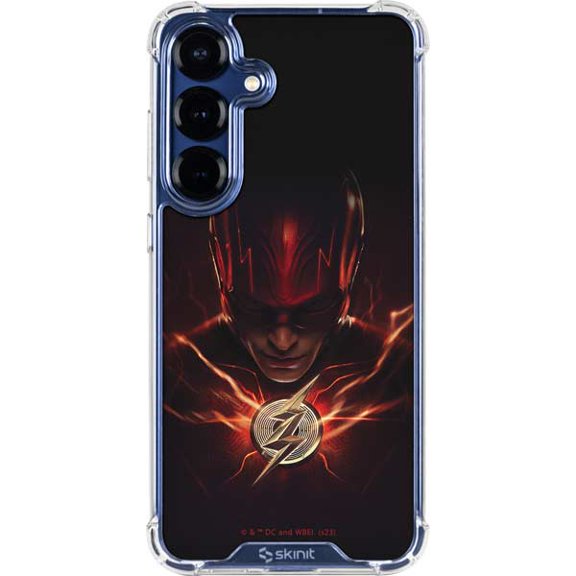Skinit DC Comics The Flash Movie: The Flash Poster Galaxy S25 Clear Case