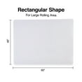 thumbnail image 5 of Staples Carpet Chair Mat 46" x 60'' High-Pile Clear (20361-CC), 5 of 6