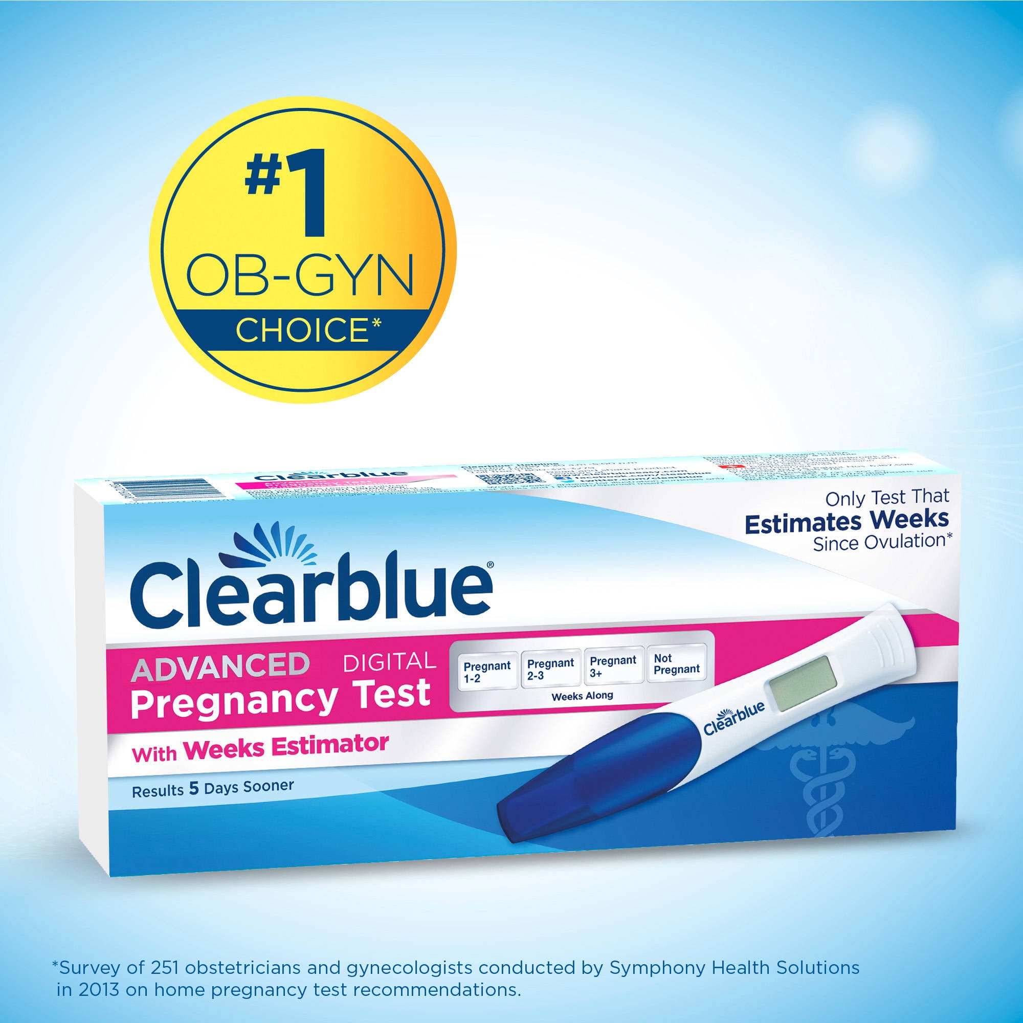 Clear Blue Pregnancy Test And Week Estimator Pregnancywalls
