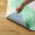 thumbnail image 6 of TOWN & COUNTRY PLAY Nara Southwest Pop Kid's Washable Area Rug, Soft & Plush, Safe Non-Slip Backing, Bedroom Rug, Dorm Decor, Playroom & Classroom Rugs, Pink/Multi, 5'2"x7’2”, 6 of 12