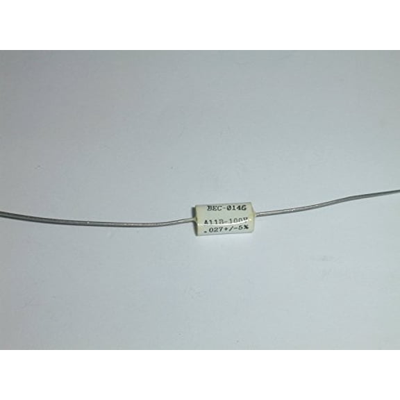 A11B273J FILM CAPACITOR .027UF 100V 5% TOL AXIAL LEADS ( 1 EACH) - A11B273J