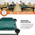 thumbnail image 4 of Disc-O-Bed Single Cot, Portable Sleep Solution for Tents & Cabins, Green, Large, 4 of 13