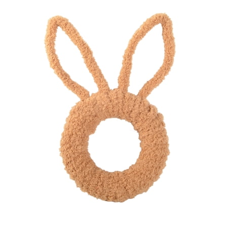 TanSiDing Easter Wreath for Front Door Bunny Decor with Bow Spring Floral Hanging Decoration Indoor Outdoor Home Wall Fireplace Welcome Decor