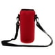 thumbnail image 1 of Funda para bolsa de botella de agua de 1000 ml con correa ajustable para el hombro Zulema Deportes al aire libre rojo portabotellas deportivo, 1 of 7